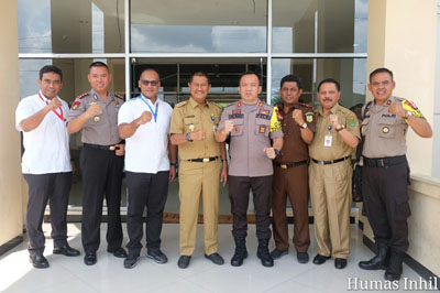 Tinjau Persiapan Pemilu, Rombongan Polda Riau Kunjungi Inhil